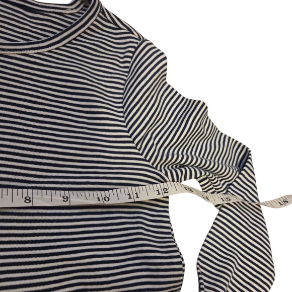 NWT Tea Collection Girl's 7 Cotton Tiered Twirl Dress Stripes Floral Mixed Print - Picture 3 of 5